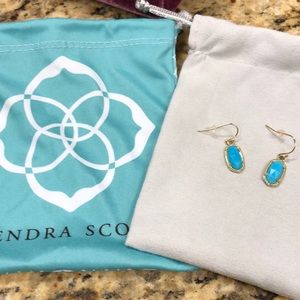 Kendra Scott Lee turquoise earrings